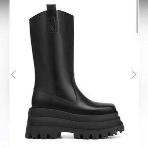 Naked Wolfe “Serious Black” leather boots